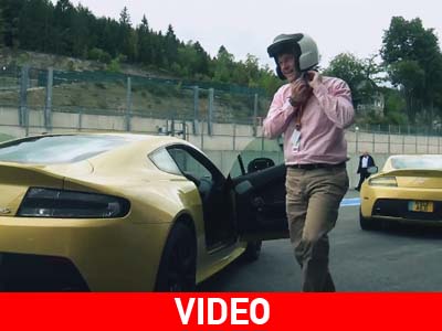 Δοκιμές με την Aston Martin V12 Vantage S